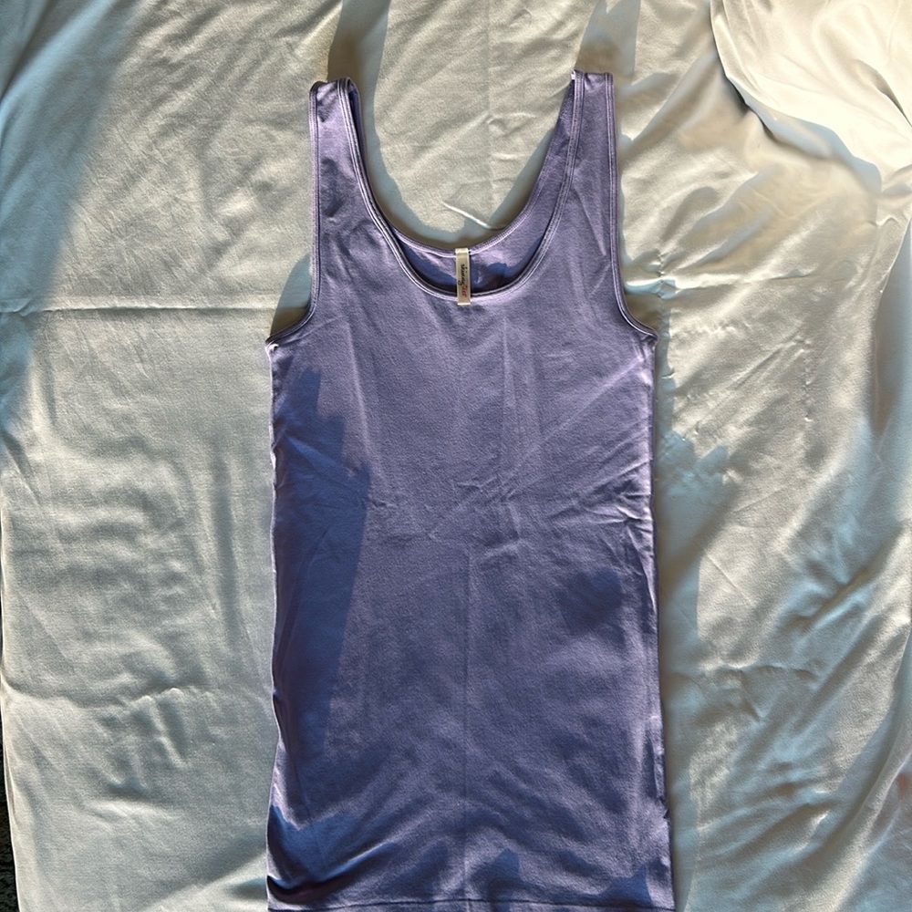 Skinny Tees One Size Tank Top Lavender color, brand new without tags.